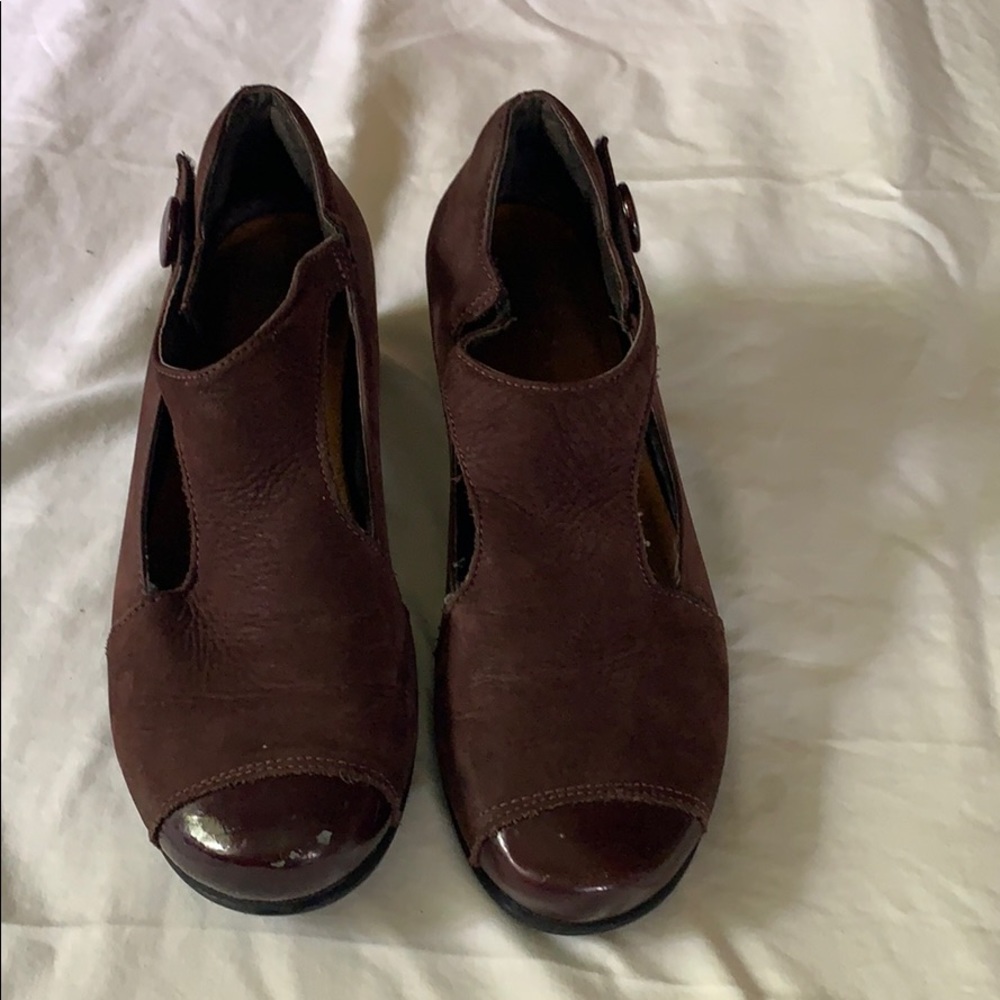 NAOT Brown Clog-Mary Jane